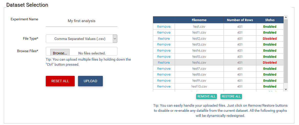 Dataset Selection 2